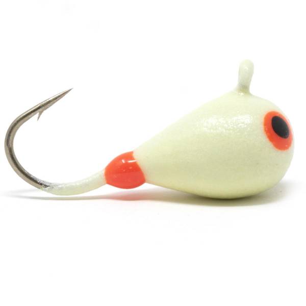 Photo of Drop Jig XL,1/16 oz, size 8, Glow Firetiger