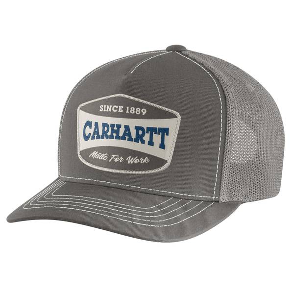 Photo of Canvas Mesh-Back Patch Cap