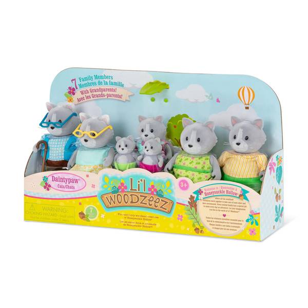 Lil Woodzeez Deluxe Cat Family - WZ6530Z | Blain's Farm & Fleet