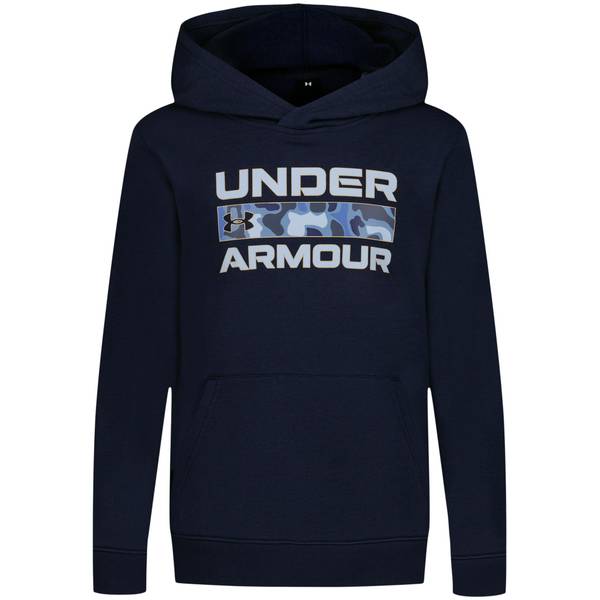 Under Armour Boys' Frogskin Logo Hoodie UOFIB21F-477-S