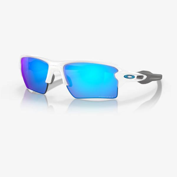 Oakley Oakley Flak 2.0 XL White with Prizm Sapphire Lenses