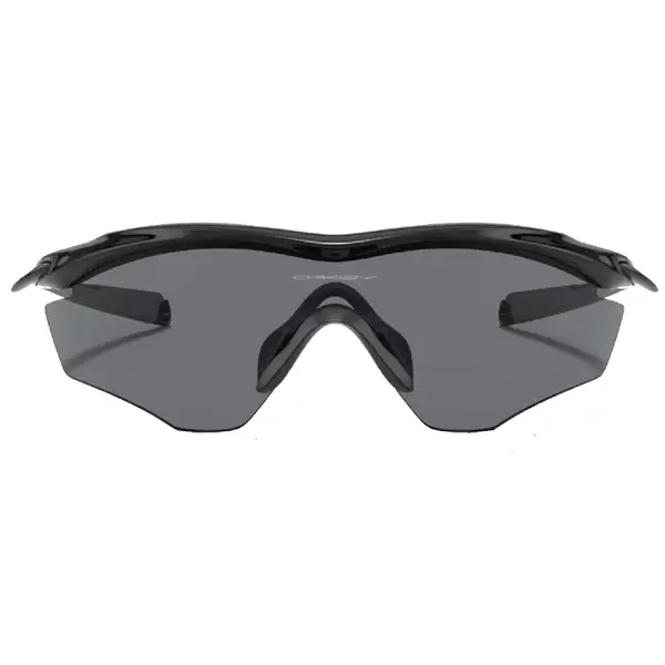 Oakley M2 Frame XL Polished Black Frames with Grey Lenses - OO9343