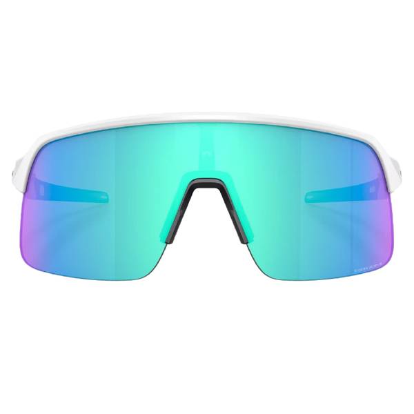 Photo of Sutro Lite Matte White with Prizm Sapphire Sunglasses