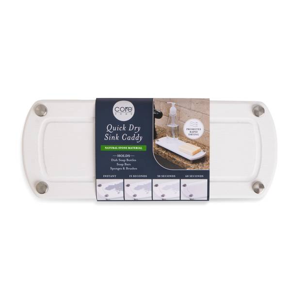 Photo of White Diatomite Sink Caddy