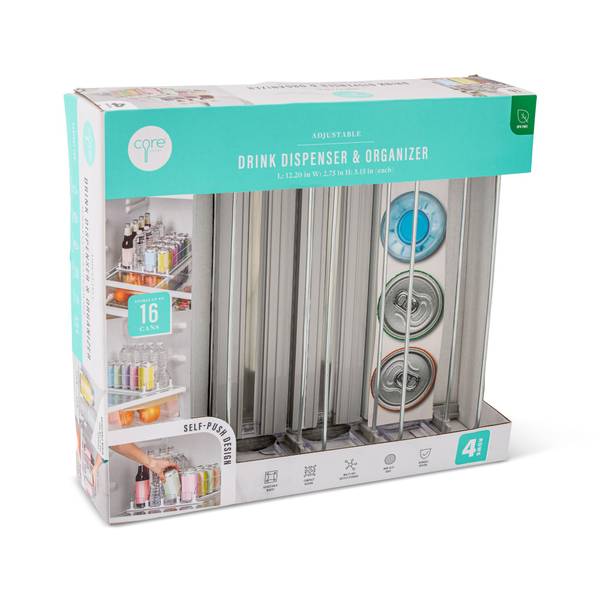 Photo of 4 Row Gray Drink Dispenser