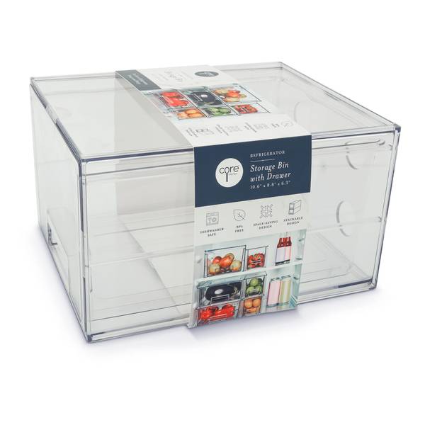 Photo of 10.6" x 8.8" x 6.3" Refrigerator Storage Bin with Drawer