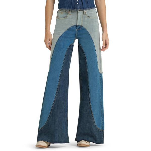 Photo of Women's Lainey Pieced Wide Pant Denim