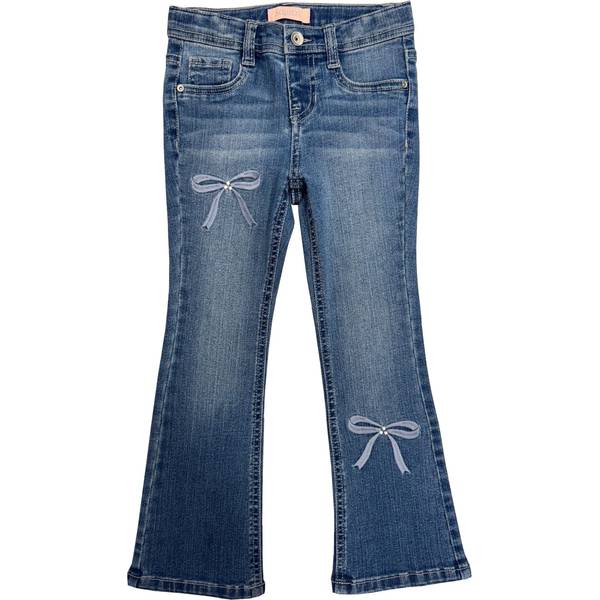 【Forusring】25ss RIBBON STITCH BOOTCUT JEANS FORUSRING] RIBBON STITCH BOOTCUT JEANS (BLUE) – SellerWork