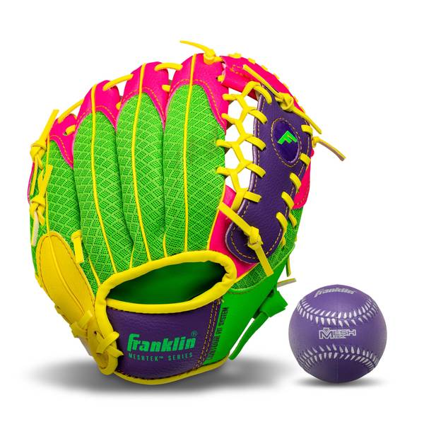 Photo of 9.5" Meshtek Series Baseball Glove Set