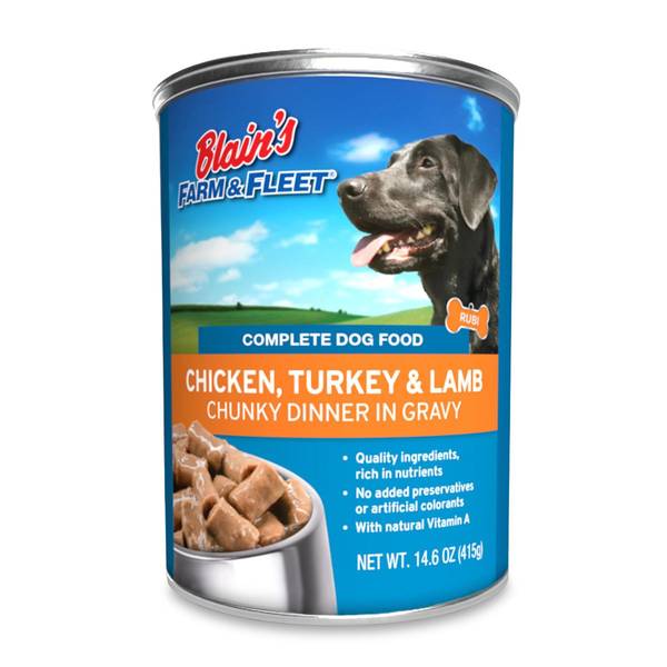 Photo of Chunks in Gravy Chicken, Turkey & Lamb Wet Dog Food, 14.6 oz
