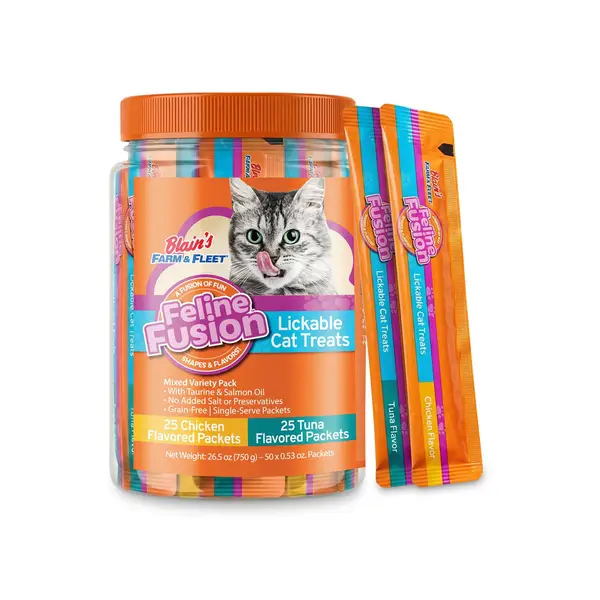 Blain's Farm & Fleet 50 Count Feline Fusion Tuna & Chicken