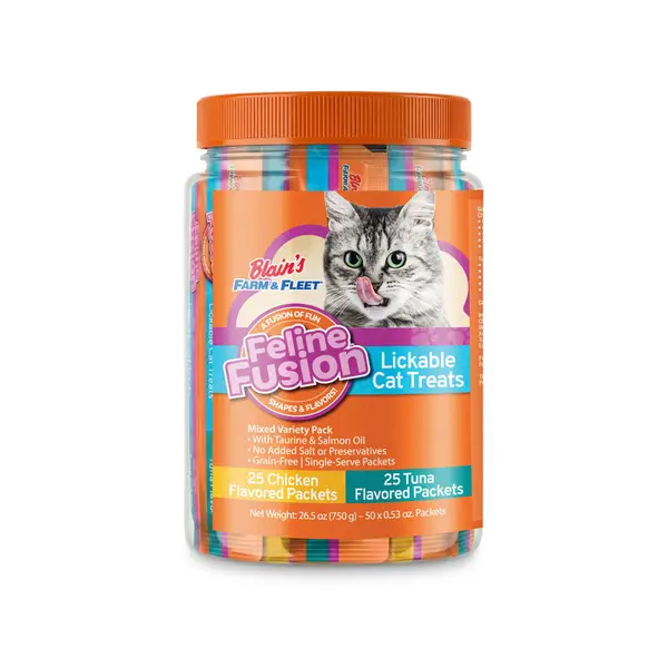 Blain's Farm & Fleet 50 Count Feline Fusion Tuna & Chicken Blain's Farm & Fleet 50 Count Feline Fusion Tuna & Chicken