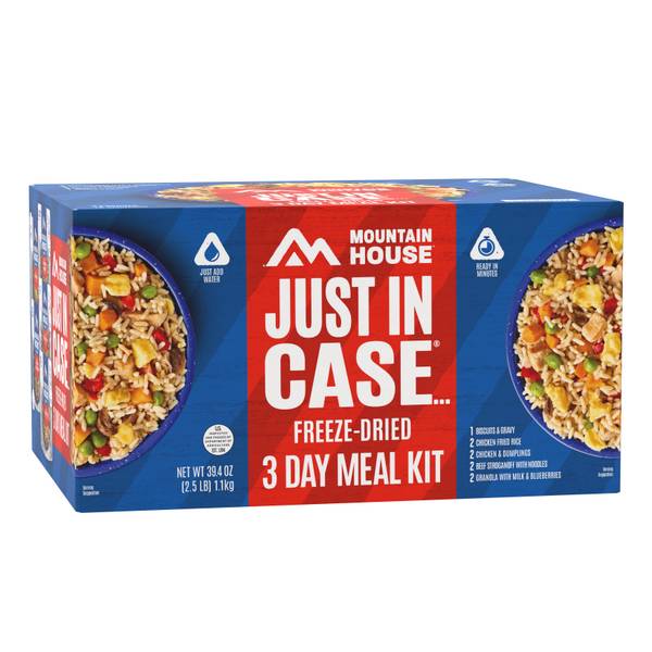 Photo of Just In Case 3-Day 9-Meal Kit