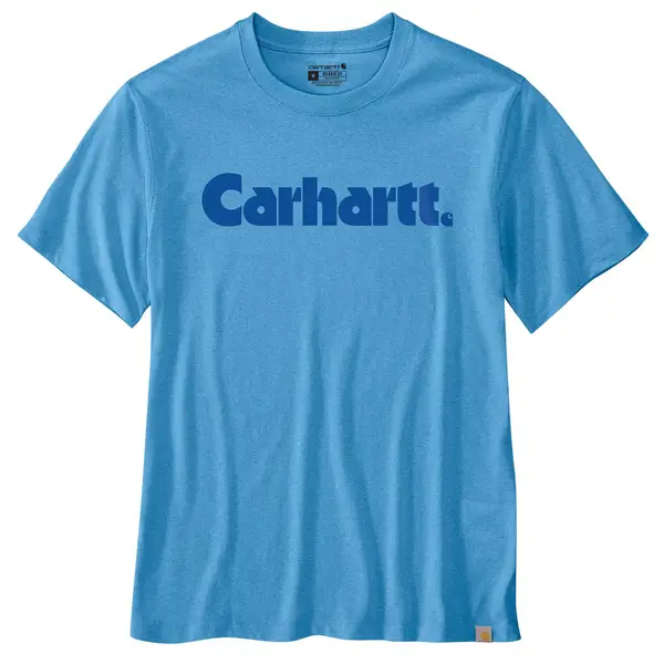 Carhartt Men's Irvine Relaxed Logo T-Shirt - 107046HT1-S | Blain's