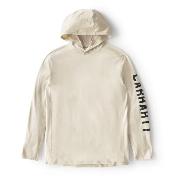 Carhartt Men's Force Relaxed Fit Midweight Long-Sleeve Logo