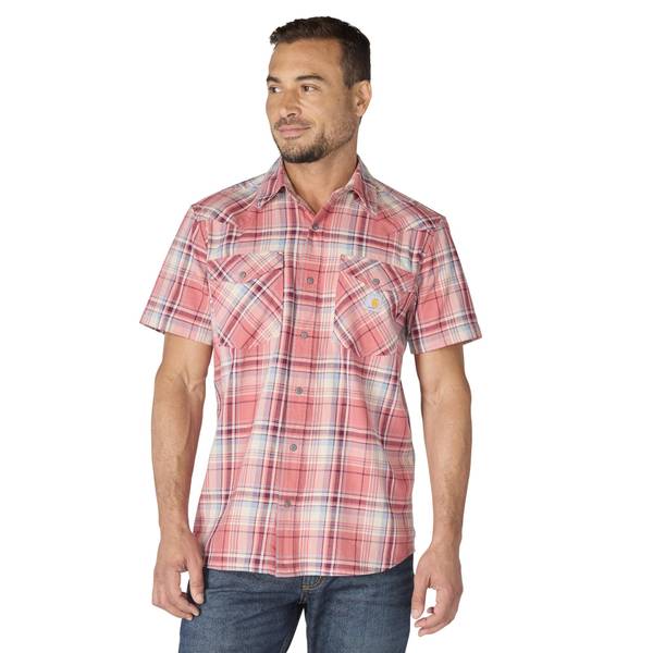 Photo of Men's Montana Bozeman Relaxed Short Sleeve Plaid Shirt