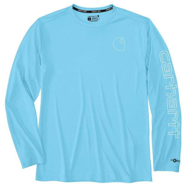 Photo of Men's Force Sun Defender Lightweight Long-Sleeve Logo Graphic T-Shirt