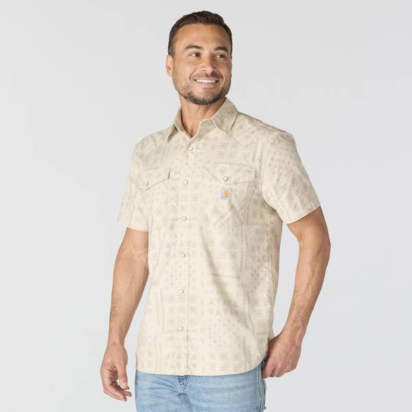 Photo of Men's Montana Bozeman Relaxed Short Sleeve Plaid Shirt