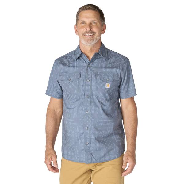 Photo of Men's Montana Bozeman Relaxed Short Sleeve Plaid Shirt