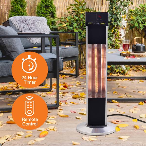 Lifesmart Outdoor Infrared Tower Heater - PD15R | Blain's Farm & Fleet