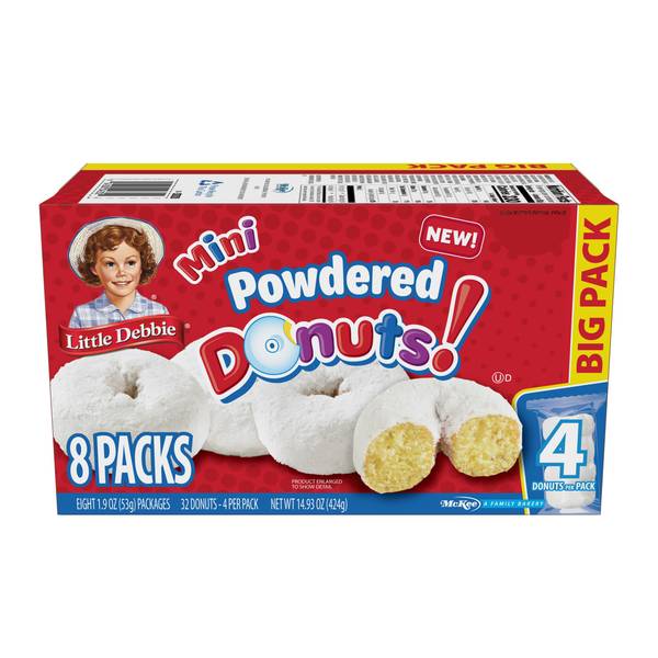Photo of 8-Count Big Pack Powdered Mini Donuts