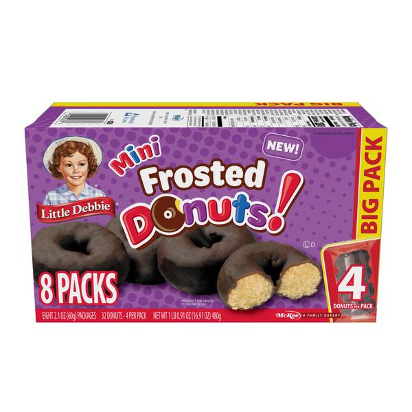 Photo of 8-Count Big Pack Frosted Mini Donuts