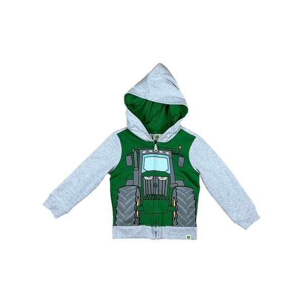 Photo of Toddler Boys Tractor Zip-Up Hoodie