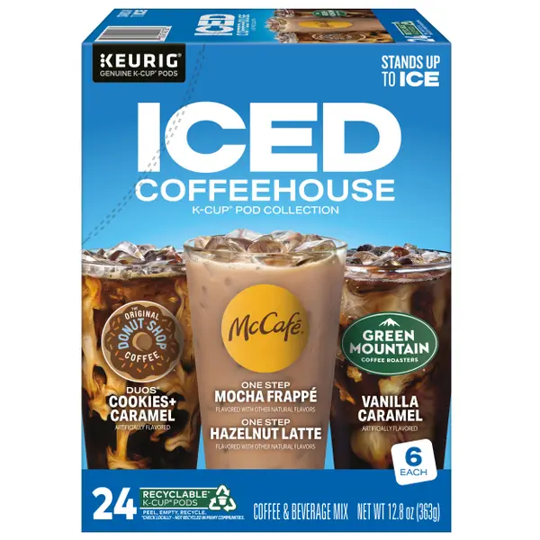 Keurig 24-Count ICED Coffeehouse K-Cup? Pod Collection
