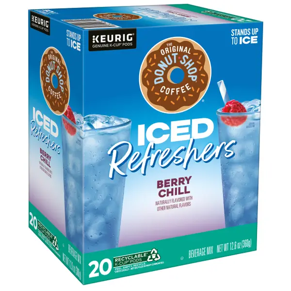 Keurig 20-Count The Original Donut Shop ICED Berry Chill Refresher