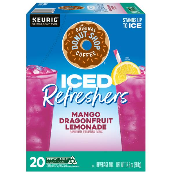 Photo of 20-Count The Original Donut Shop ICED Mango Dragonfruit Lemonade Refresher