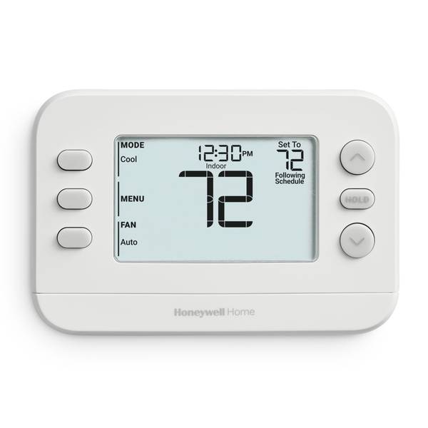 Photo of Home X2P Programmable Thermostat, Single-Stage, 1 Heat/1 Cool Compatibility, 5-2 Day Sched