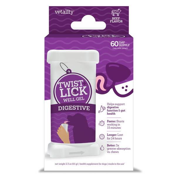 Photo of 2.3 oz Twist 'n Lick Digestive Dog Health Supplement