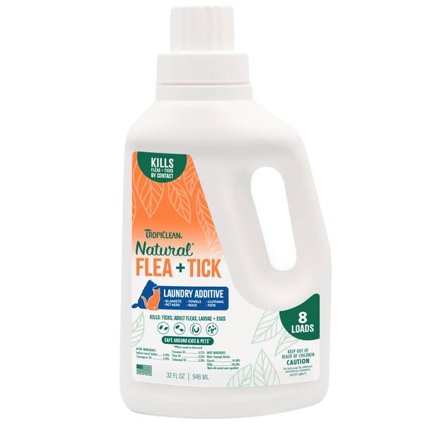 Photo of 32 oz Natural Flea + Tick Laundry Additive