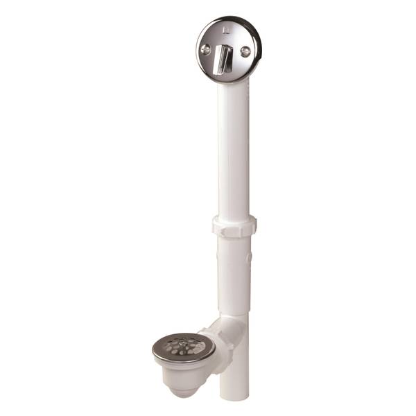 Photo of 1-1/2" OD Polished Chrome Complete Plastci Bath Drain