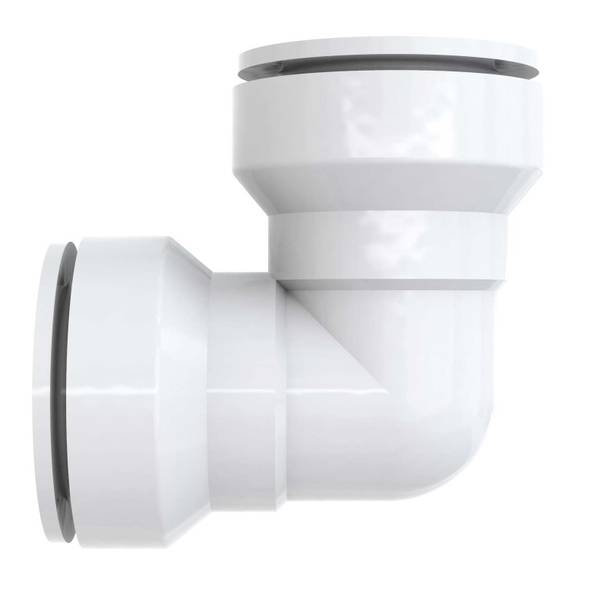 Photo of Insta-Plumb 1-1/2" 90-Degree Coupling