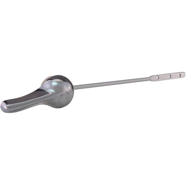 Photo of Universal Front Mount Toilet Tank Lever - Chrome - Metal Handle & Rod