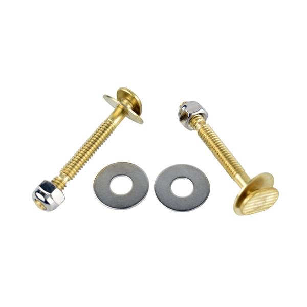 Photo of 1/4" 20-Threaded x 2-1/4" Solid Brass Toilet Bolts