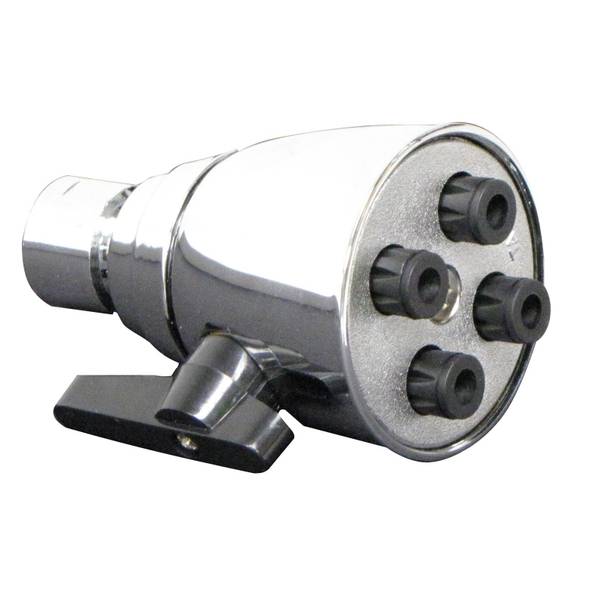 Photo of Deluxe Shower Head - Chrome Plated Brass - Water Saver - 1.8 GPM