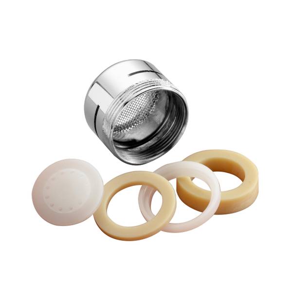 Photo of Male/Female Faucet Aerator - Chrome Plated Brass