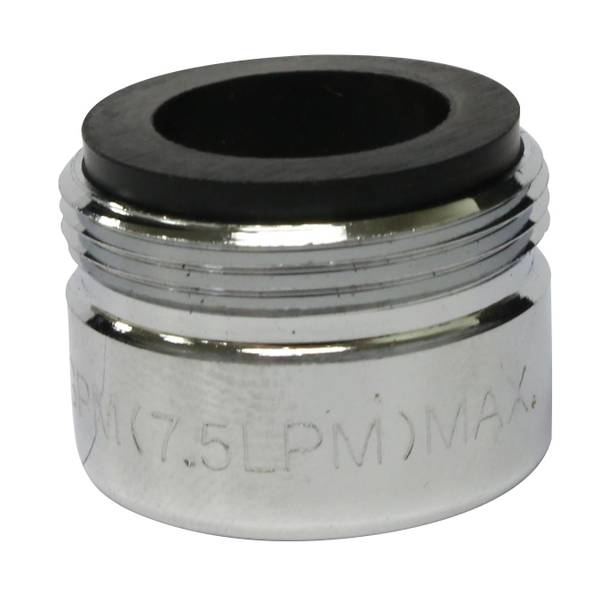 Photo of Male Faucet Aerator - 13/16 in.-27, Chrome Plated Brass