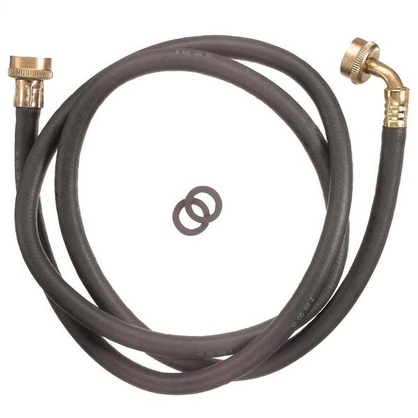 Photo of Washing Machine Supply Hose - 3/4" FHT x 3/4" FHT - 6 Ft - Reinforced Rubber
