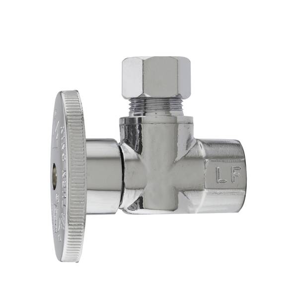 Photo of Angled Supply Valve 3/8 Female Pipe Thread x 3/8 Compression