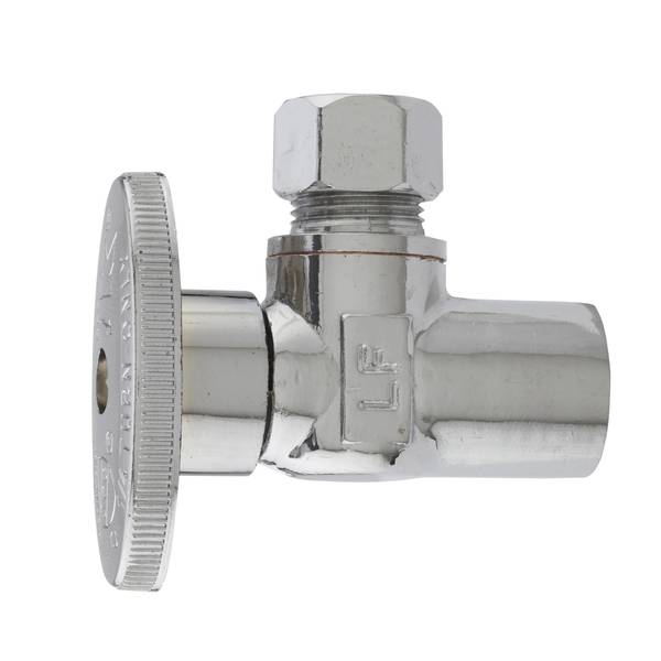 Photo of Supply Angled Valve 1/2 x 3/8