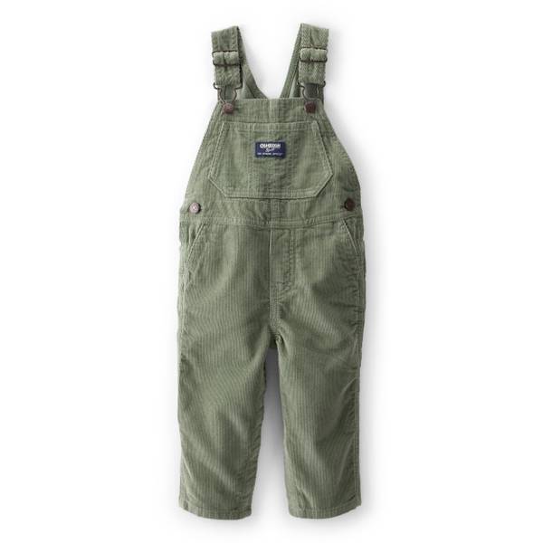 Photo of Infant Boy's Solid Corduroy Overalls