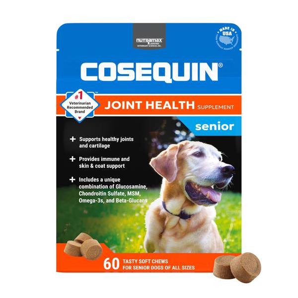 Photo of 60-Count Nutramax for Senior Dogs Joint Health Supplement
