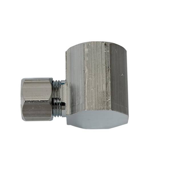 Photo of Angled Connector 1/2 Pipe to 3/8 Compression