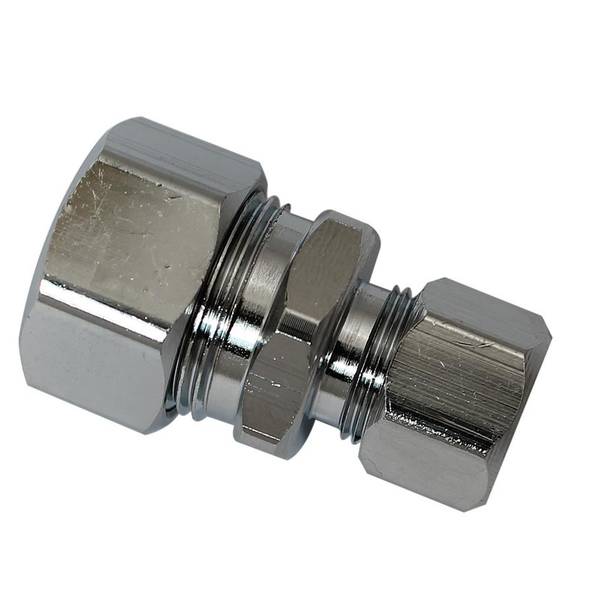 Photo of Chrome Straight Connector