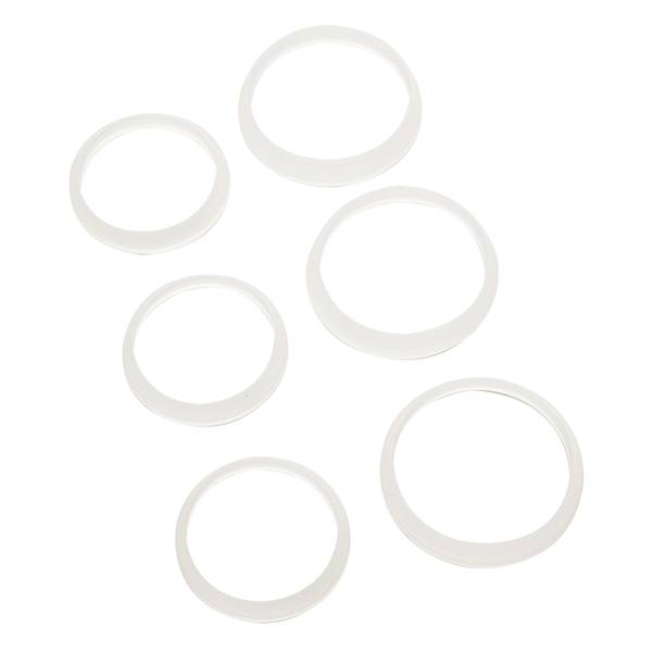 Photo of Slip Joint Washer Assortment - 6 Piece Rubber Set