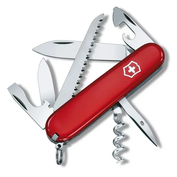 Victorinox Swiss Army Red Camper 13-Function Swiss Army Knife
