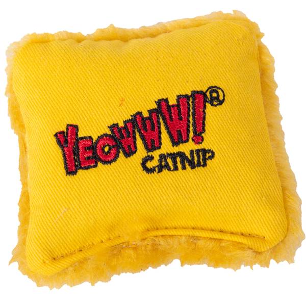 Photo of Yellow Pillow Catnip Cat Toy